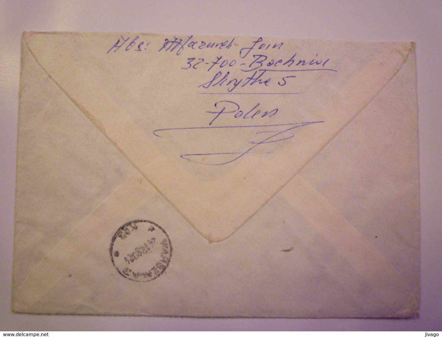 2019 (42)  LETTRE REC Au Départ De  BOCHNIA  à Destination De  UMKIRCH    1980   - Briefe U. Dokumente