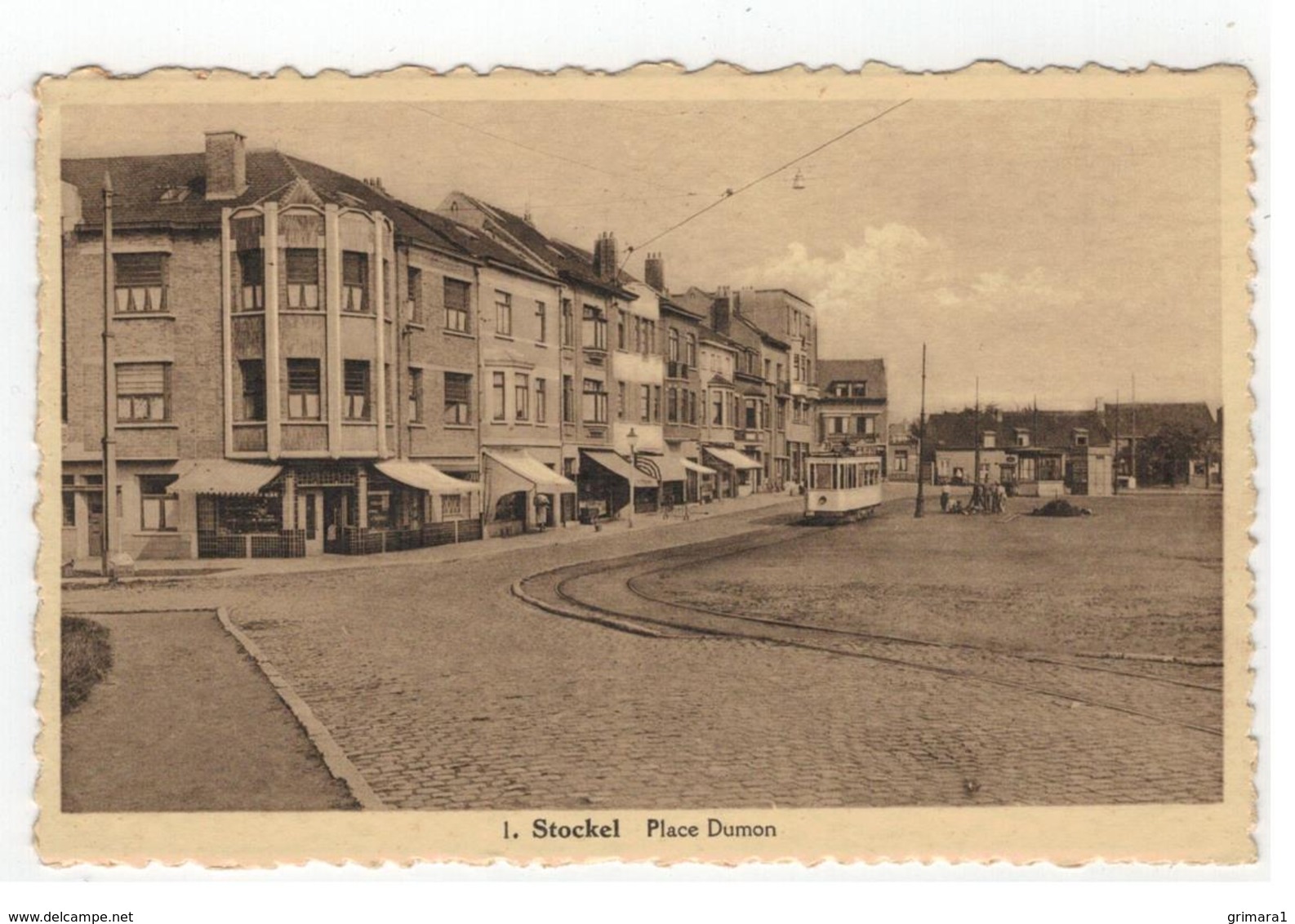 Stokkel 1.Stockel  Place Dumon 1946  Edit.Vandermaelen - St-Pieters-Woluwe - Woluwe-St-Pierre