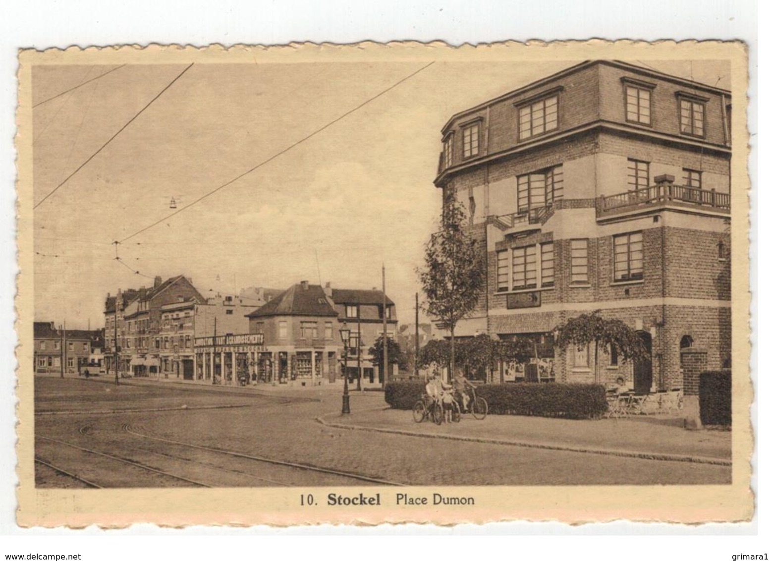 Stokkel 10.Stockel  Place Dumon 1946  Edit.Vandermaelen - Woluwe-St-Pierre - St-Pieters-Woluwe