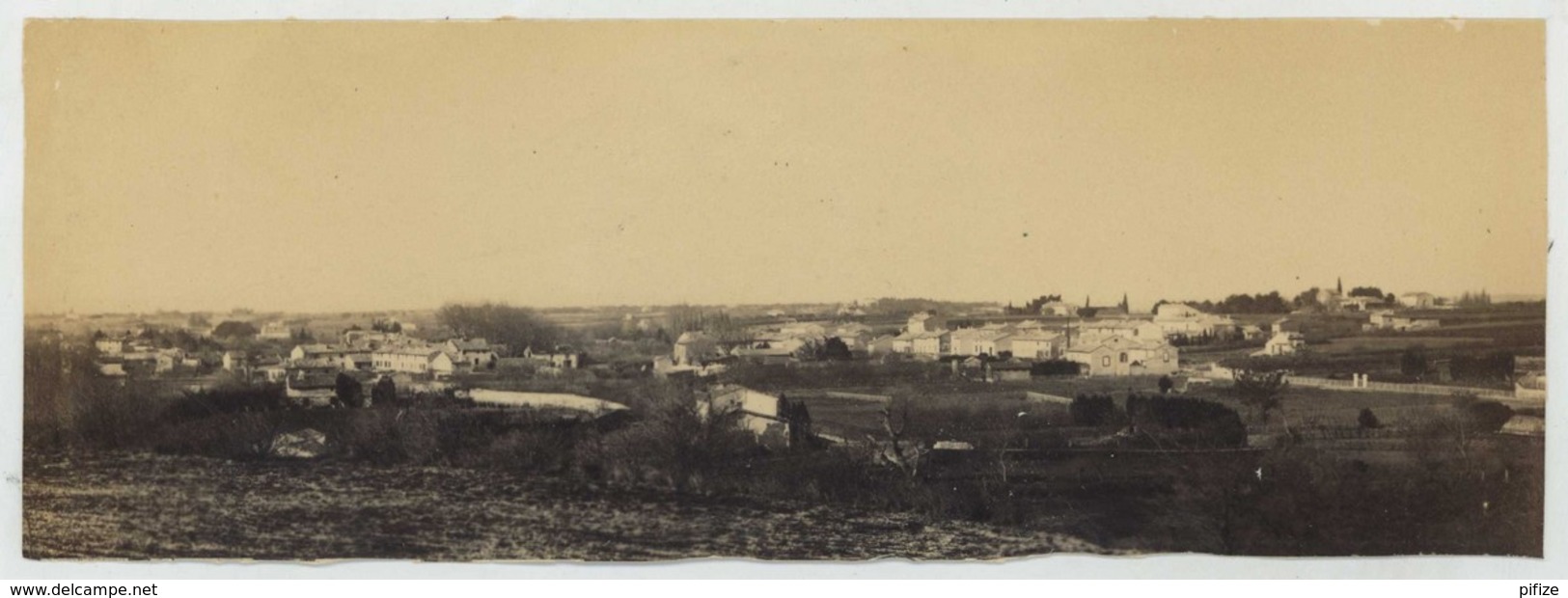 Commercy . Albumine Circa 1890 . Vue Panoramique . - Anciennes (Av. 1900)