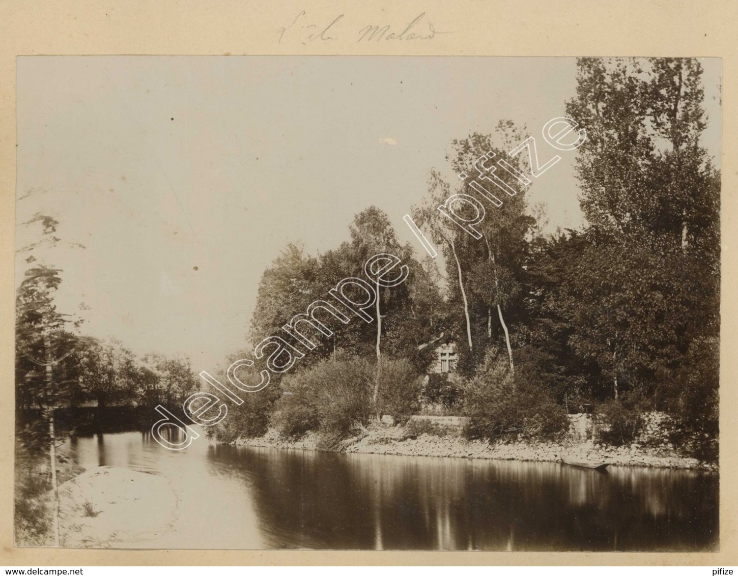Commercy . L'Ile Malard . Maison . Citrate 1890-1900 . - Anciennes (Av. 1900)