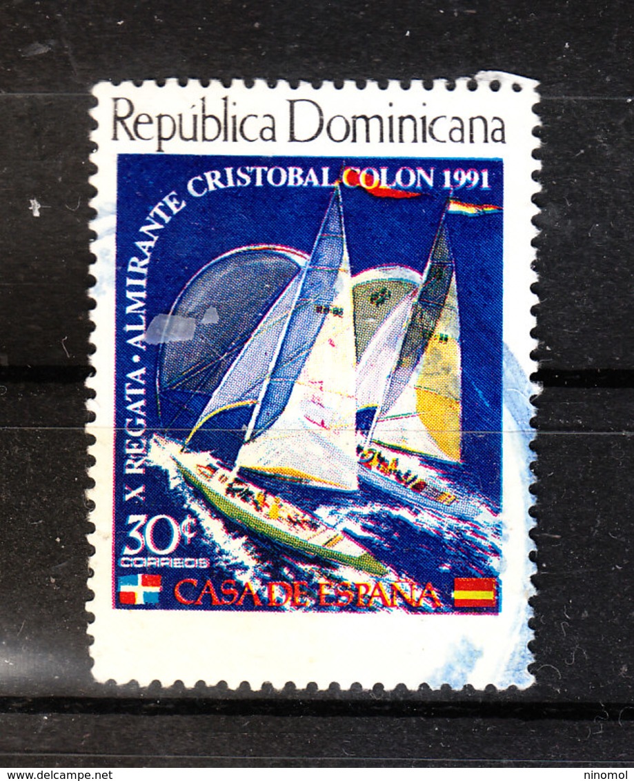 Rep. Dominicana - 1991. Regata A. Colombo. Amiral Colombo Regatta. - Sailing