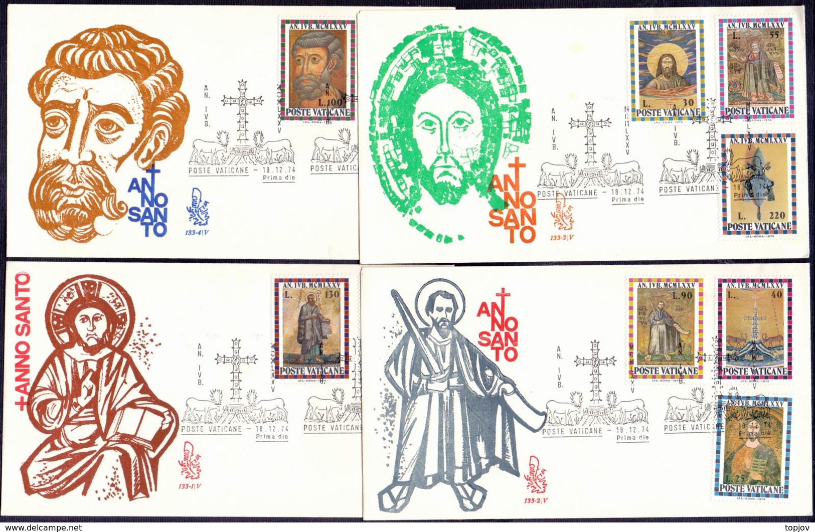 VATICANE - ANNO  SANTO - 1974 - Christianity