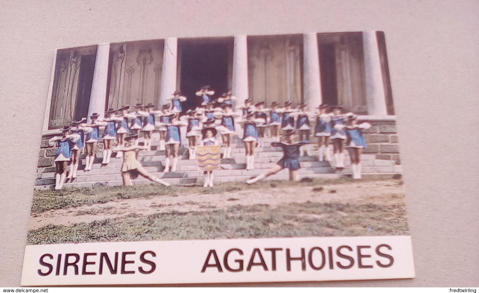 CARTE POSTALE MAJORETTES LES SIRENES AGATHOISES AGDE  34 HERAULT - Music