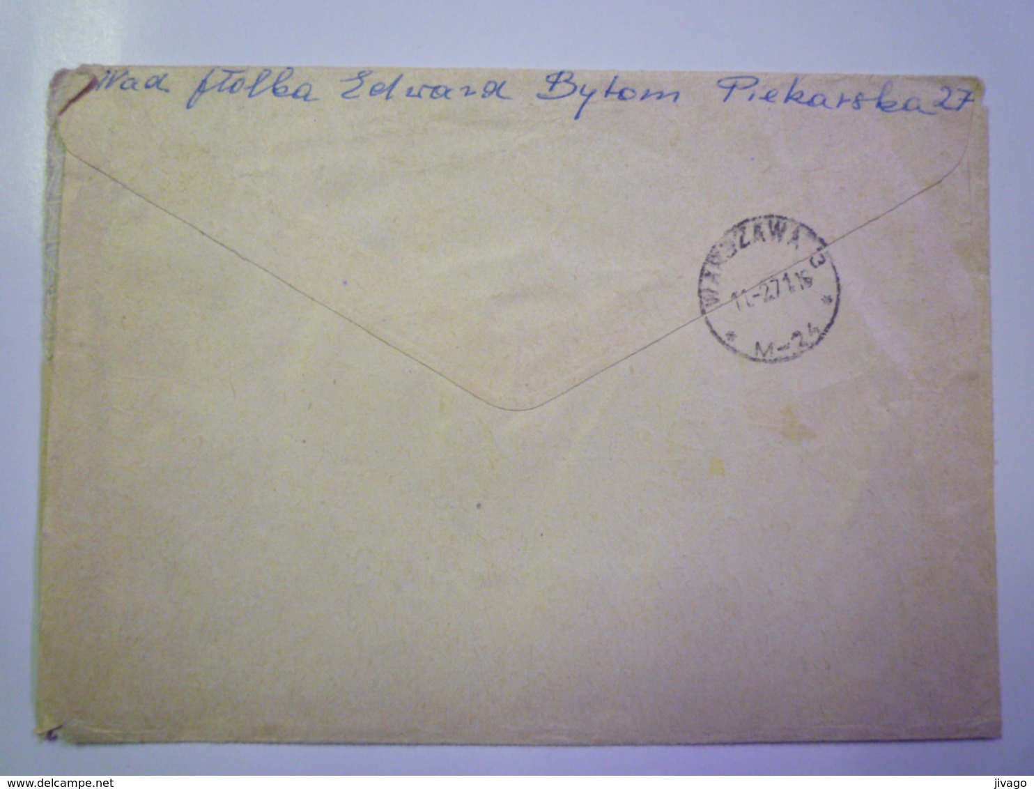 2019 (60)  LETTRE REC Au Départ De  BYTOM 1  à Destination De  BOCHUM   1971   - Storia Postale