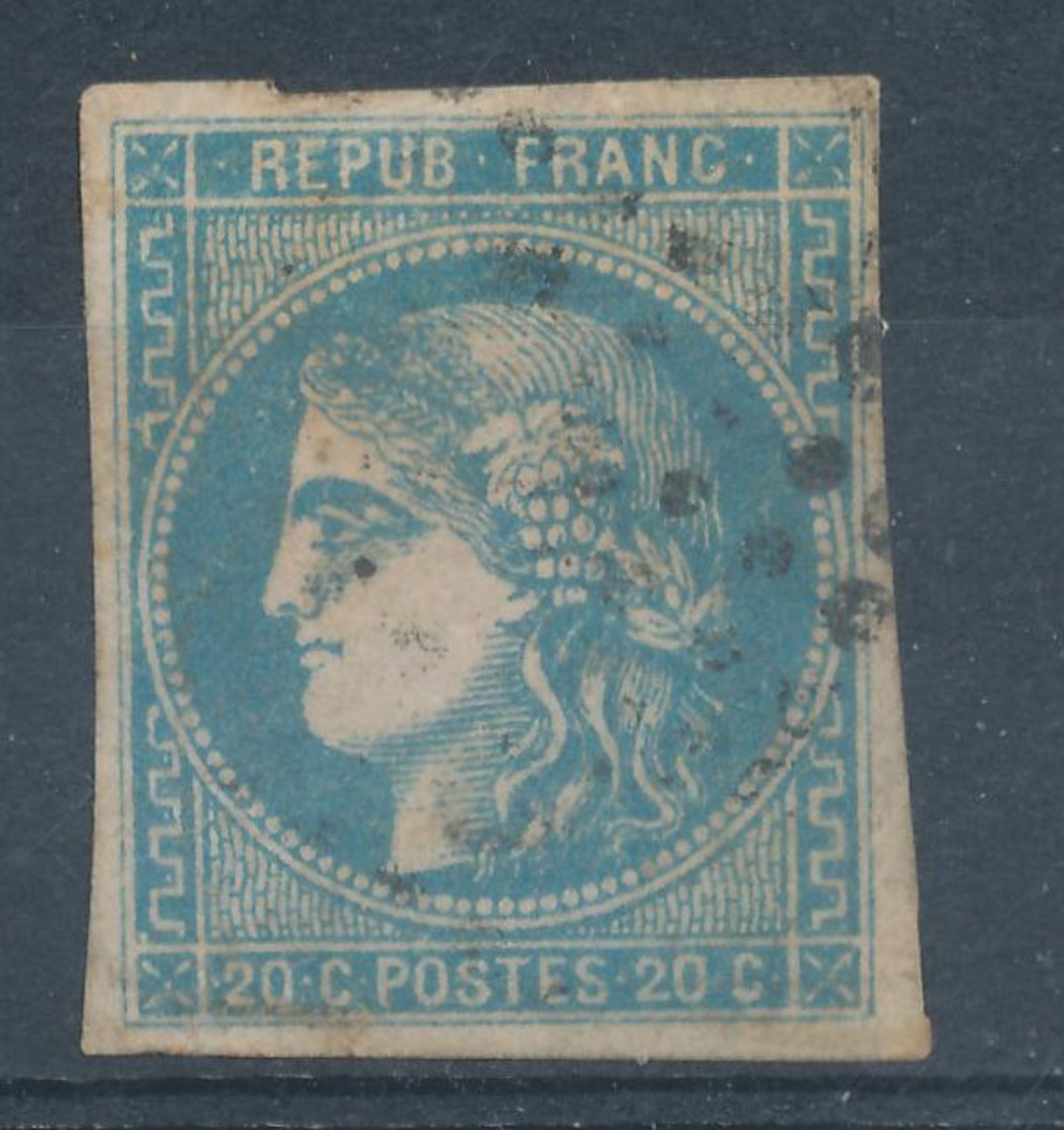 N°45 BORDEAUX BLEU CLAIR - 1870 Bordeaux Printing