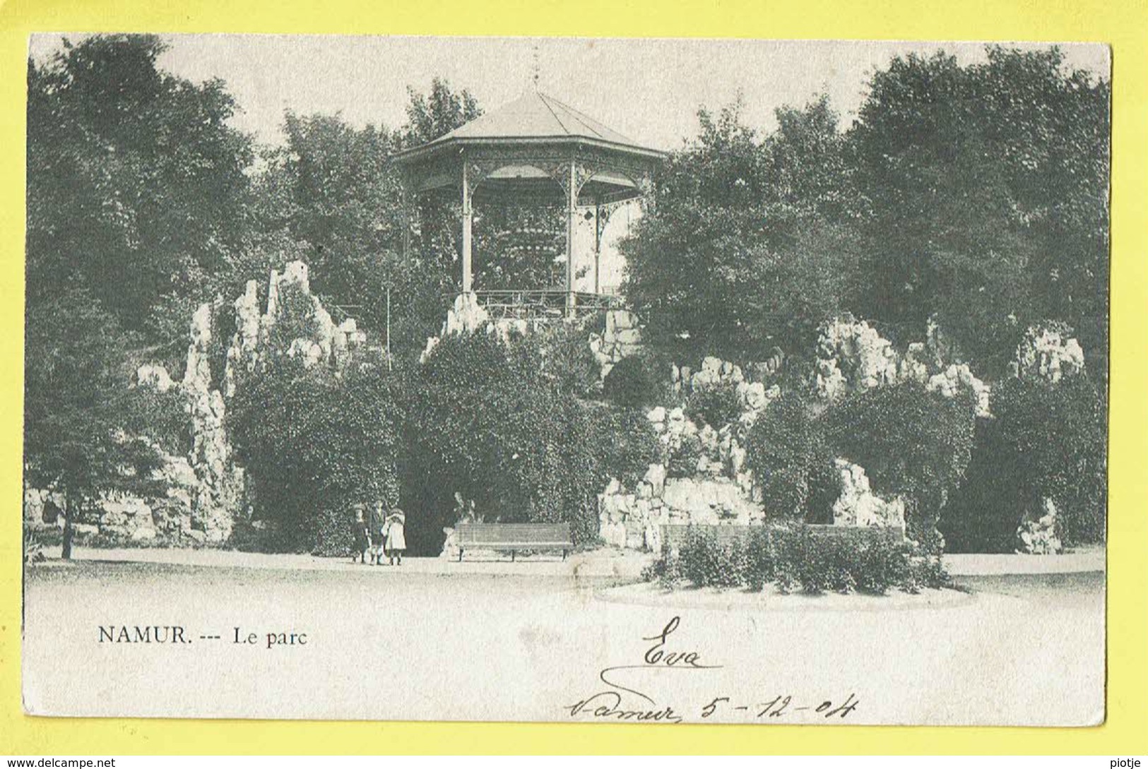 * Namur - Namen (La Wallonie) * (Galeries Namuroises) Le Parc, Park, Animée, Enfant, Kiosque, Kiosk, Rare, Unique - Namen