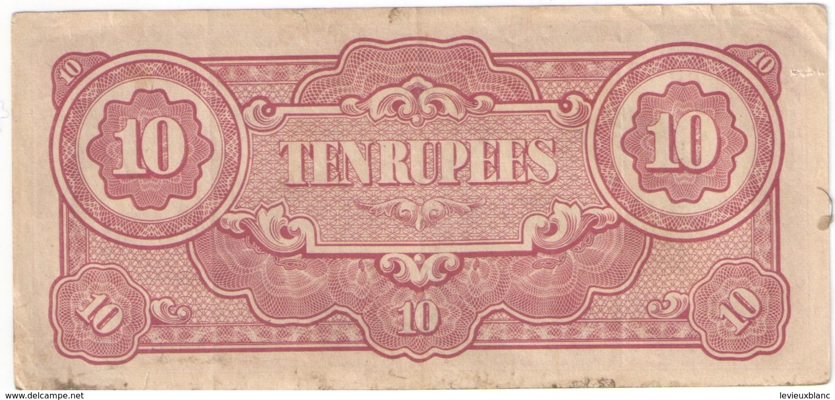 Ten Rupees/ The Japanese Government/Birmanie Occupation Japonaise/Vers 1940-42                  BILL184bis - Japón