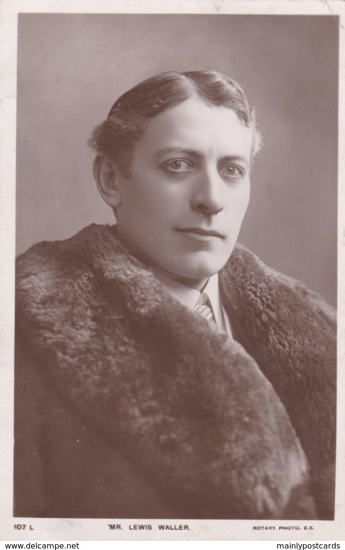 AR04 Actor - Mr. Lewis Waller - RPPC - Theatre