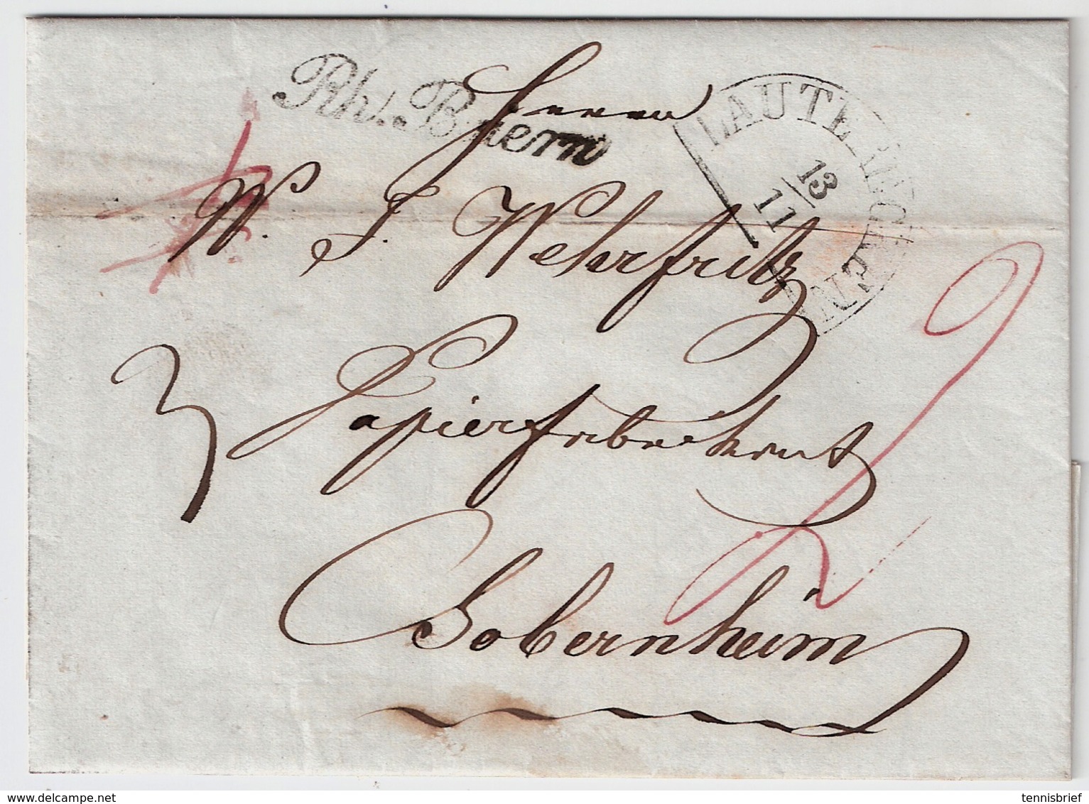 1848, Seltener " Rh. Baiern " Lauterecken , Pfalz  , #a1744 - Sonstige & Ohne Zuordnung