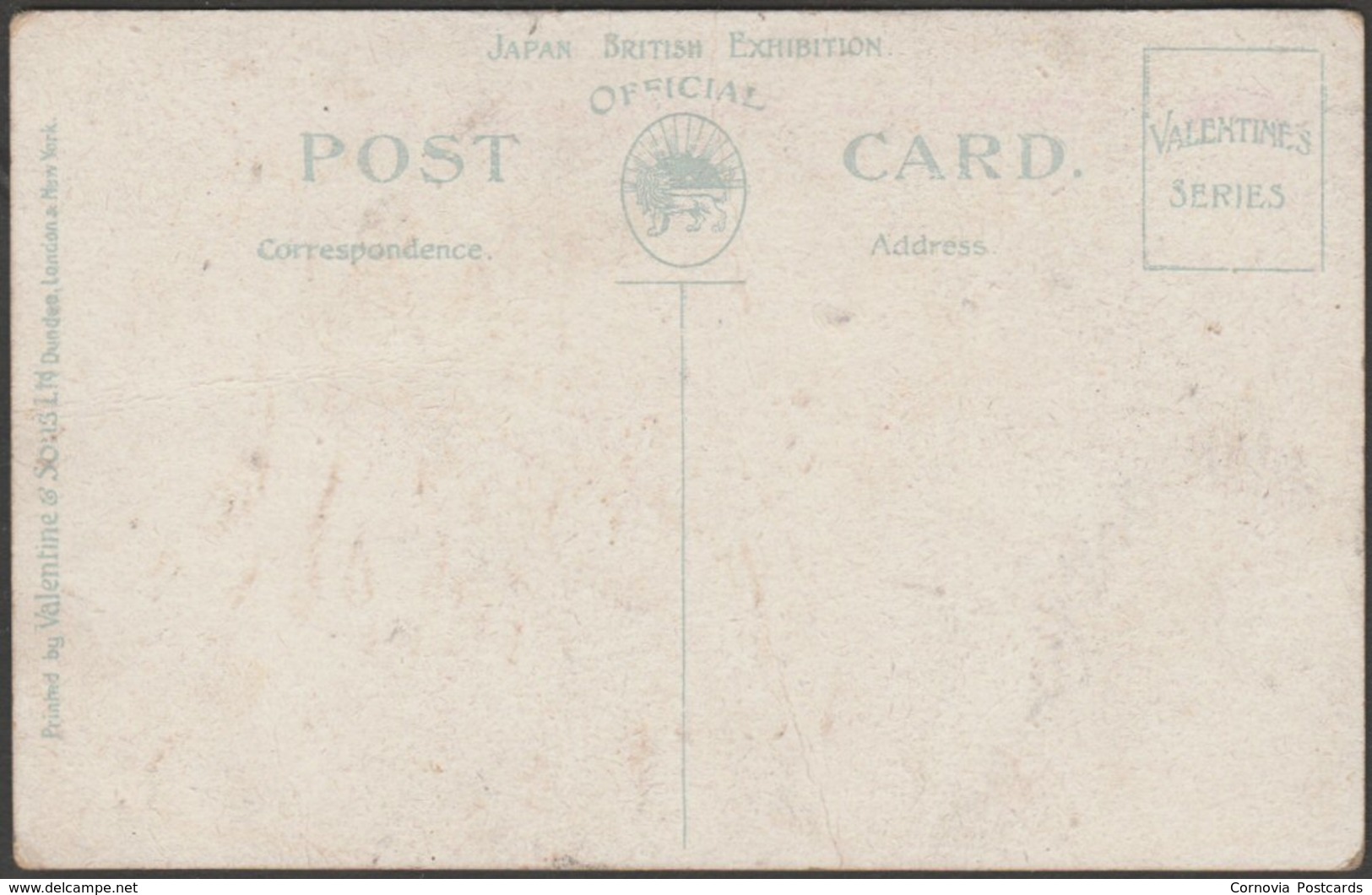 In The Ainu Home, Japan-British Exhibition, 1910 - Valentine's Postcard - Exhibitions