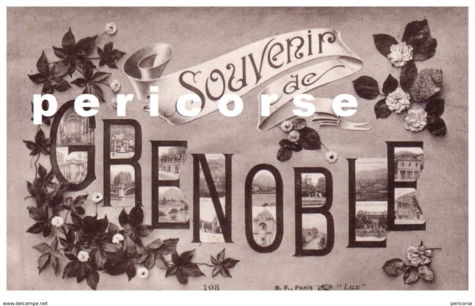 38  Grenoble  Souvenir De  (multivues) - Grenoble