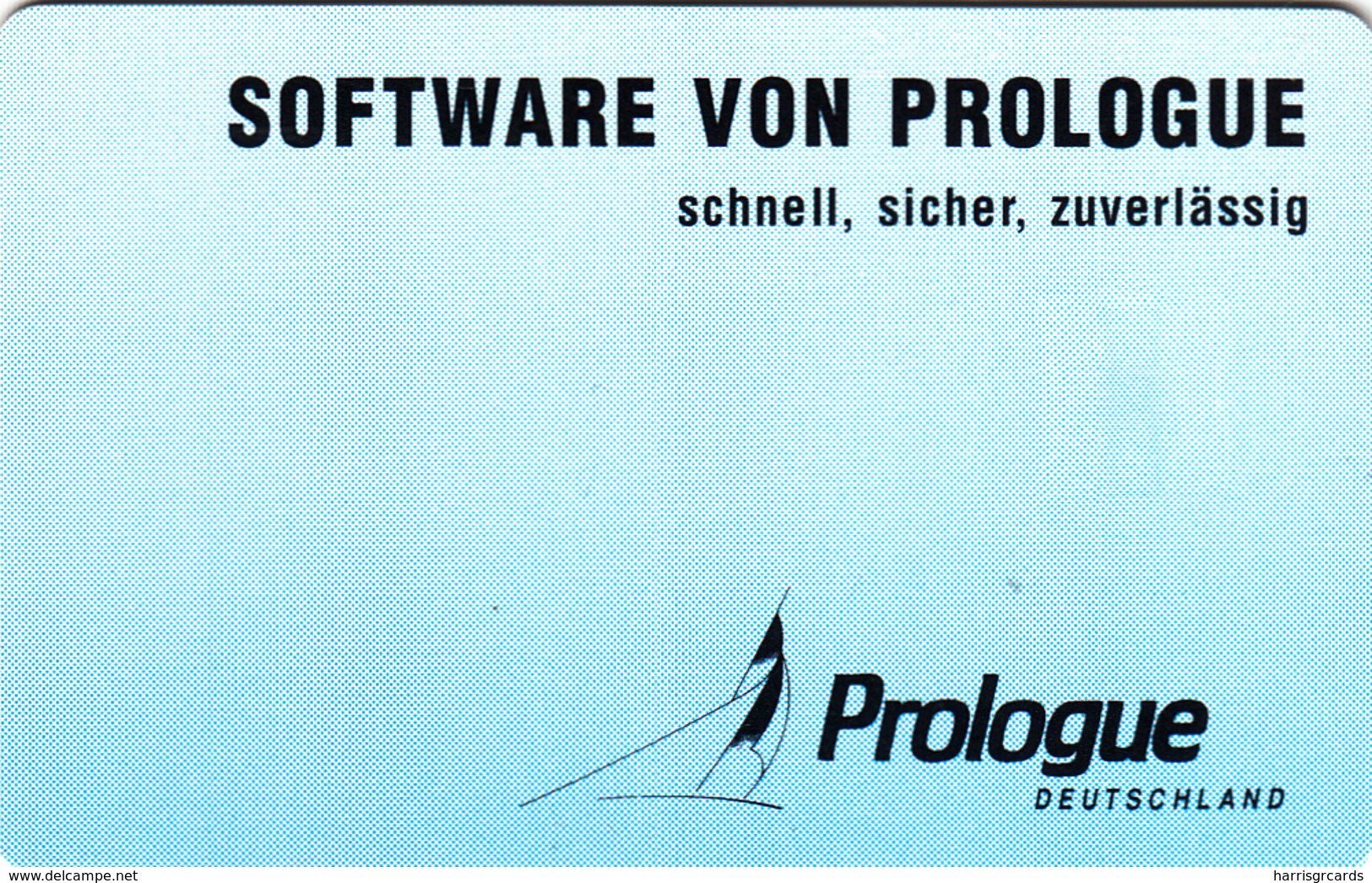 GERMANY - Prologue GmbH , K 0320-06/91 , 3.000 Tirage ,used - K-Series: Kundenserie