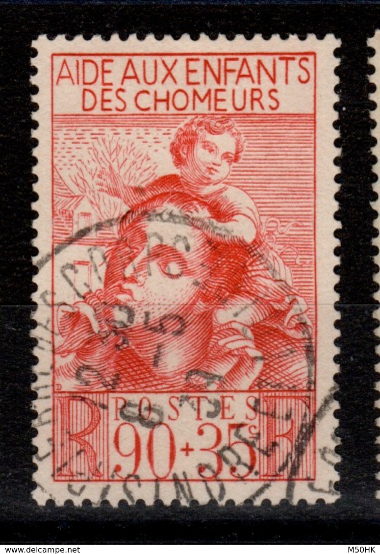 YV 428 Oblitéré Enfants De Chomeurs Cote 3 Euros - Oblitérés