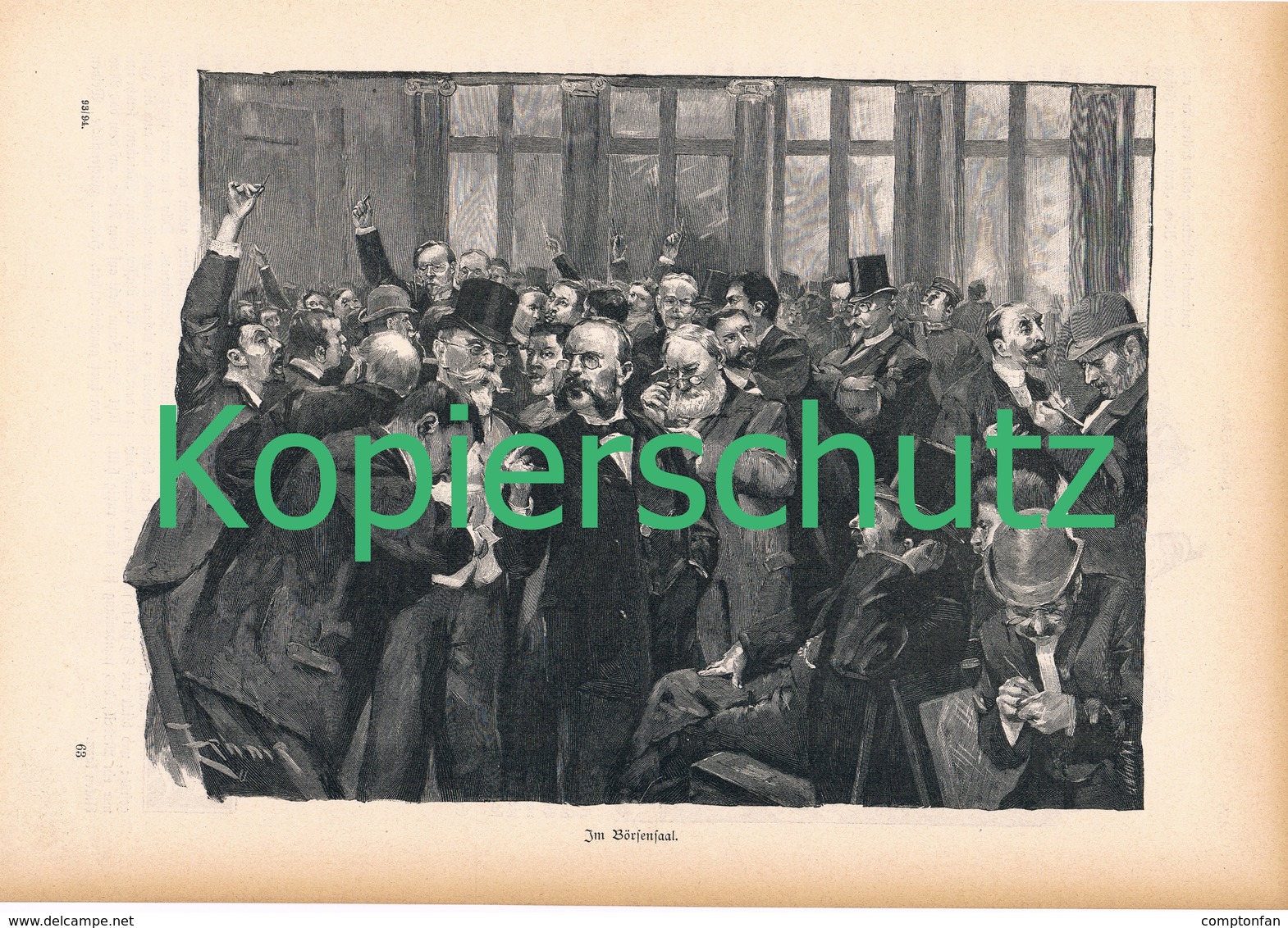 A102 173 Berliner Börse Berlin AG 1 Artikel Mit 8 Bildern Von 1894 !! - Sonstige & Ohne Zuordnung