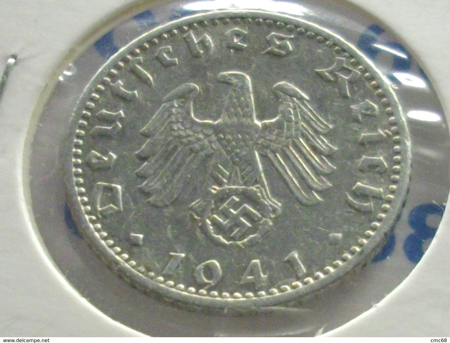 ALLEMAGNE   50 REICHSPFENNIG  1941  A  ALU - 50 Reichspfennig