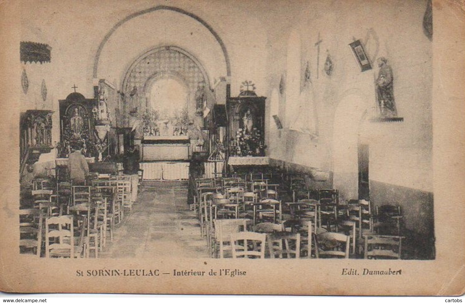 87 St-SORNIN-LEULAC  Intérieur De L'Eglise - Andere & Zonder Classificatie