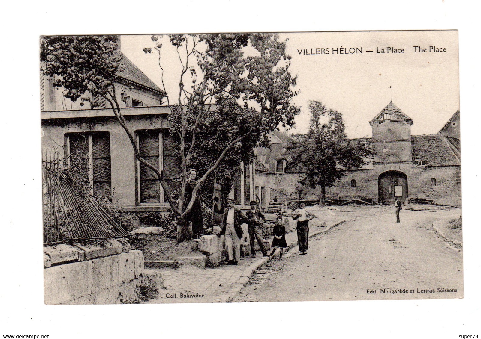 CPA 02 - Villers Hélon - La Place The Place - Autres & Non Classés