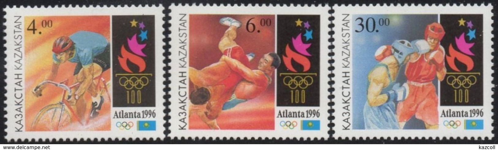 Kazakhstan 1996.  Olympic Games, Atlanta'96. MNH** - Kazakhstan