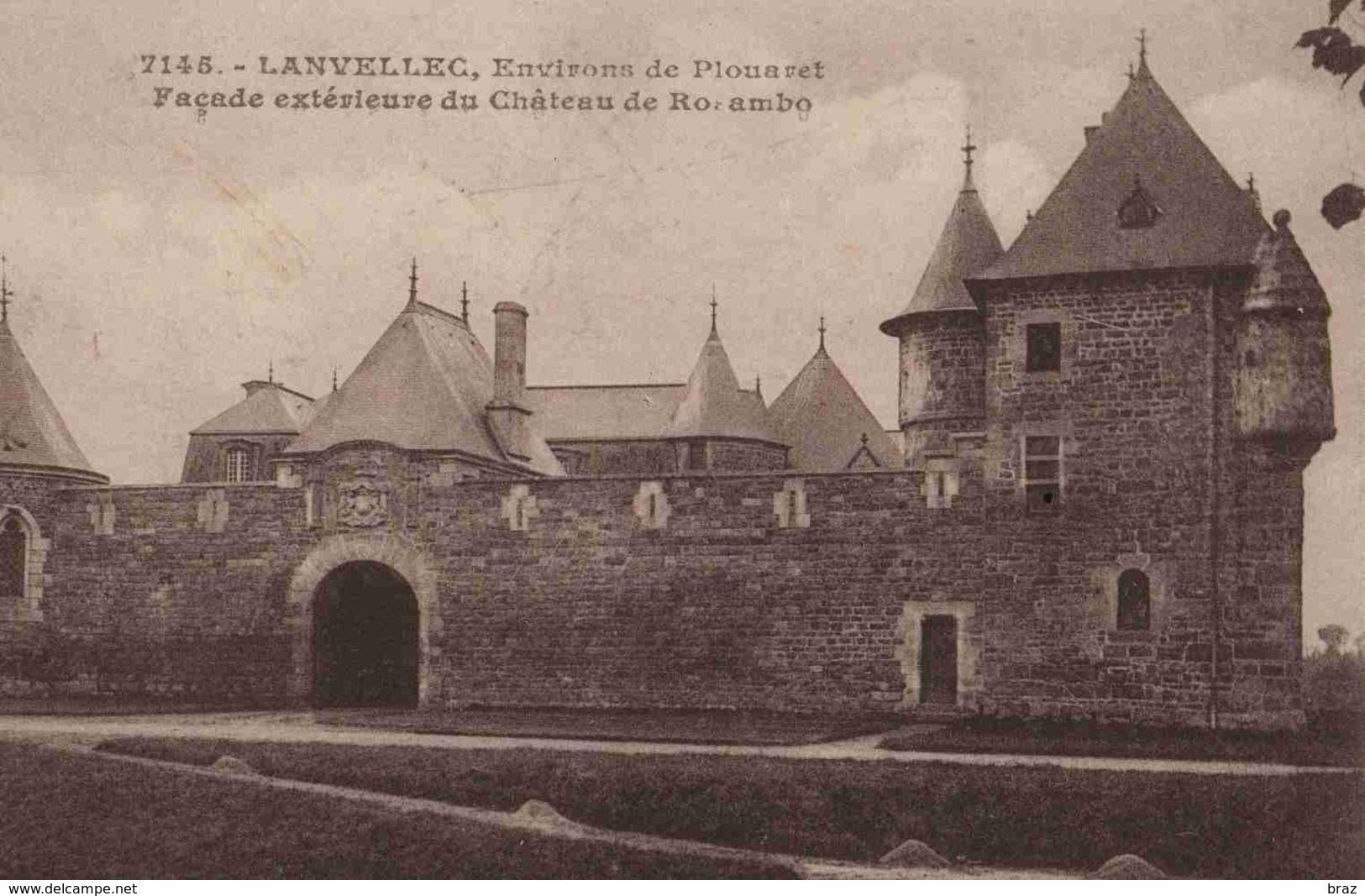 CPA    Lanvellec Chateau De Rocambo - Lanvellec