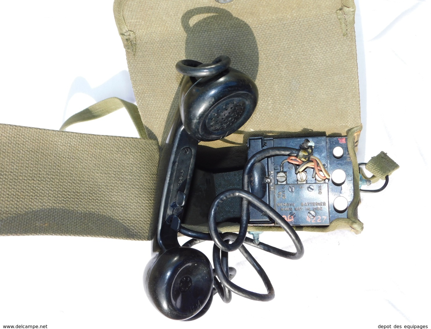 TELEPHONE De CAMPAGNE U.S. Modèle EE.8  SUPER ETAT - Radios