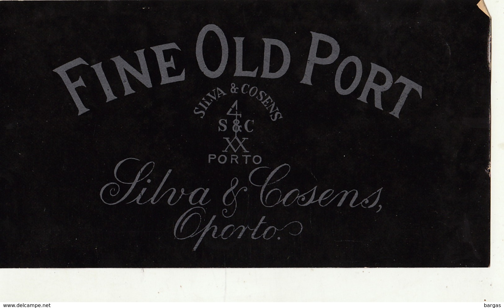 1893-1894 étiquette Ancienne PORTO - Autres & Non Classés