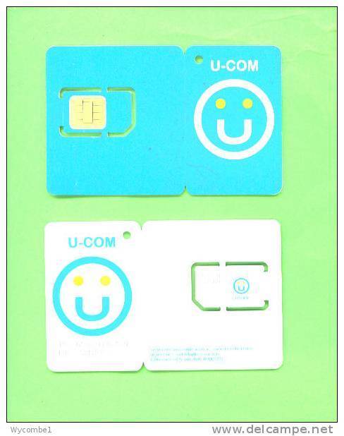 BURUNDI - Mint/Unused SIM Chip Phonecard/U-Com - Burundi