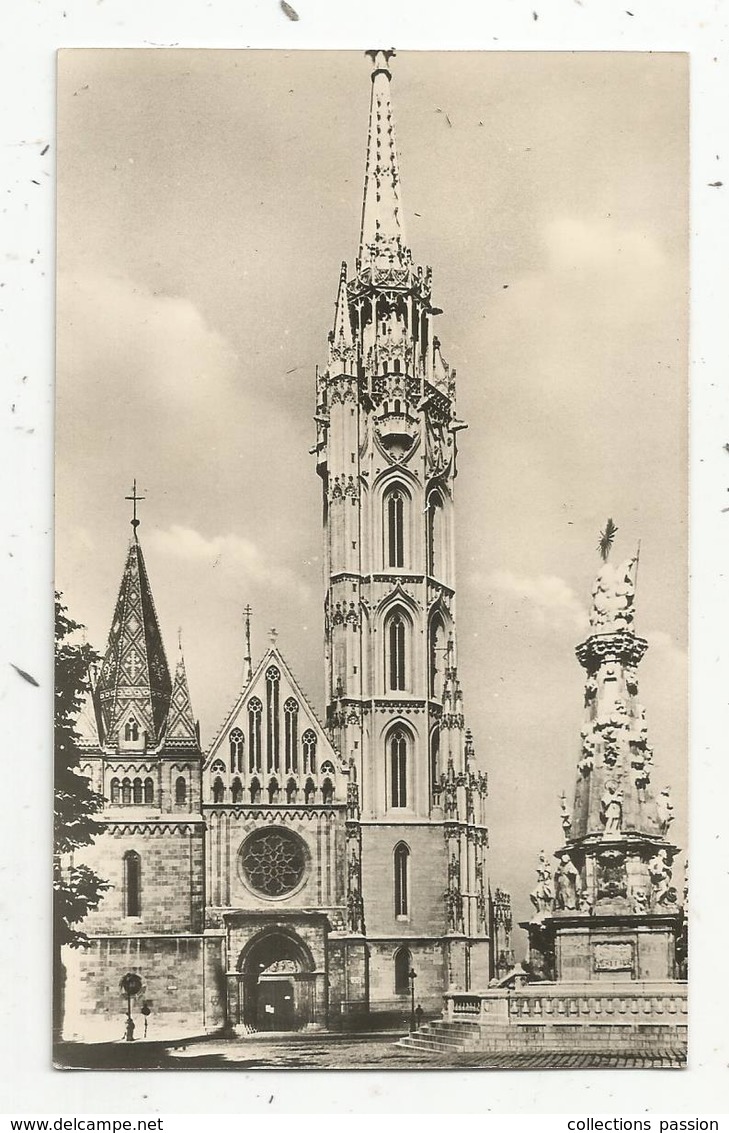 Cp , HONGRIE ,  Budapest ,Matyas Templom ,vierge - Hungary