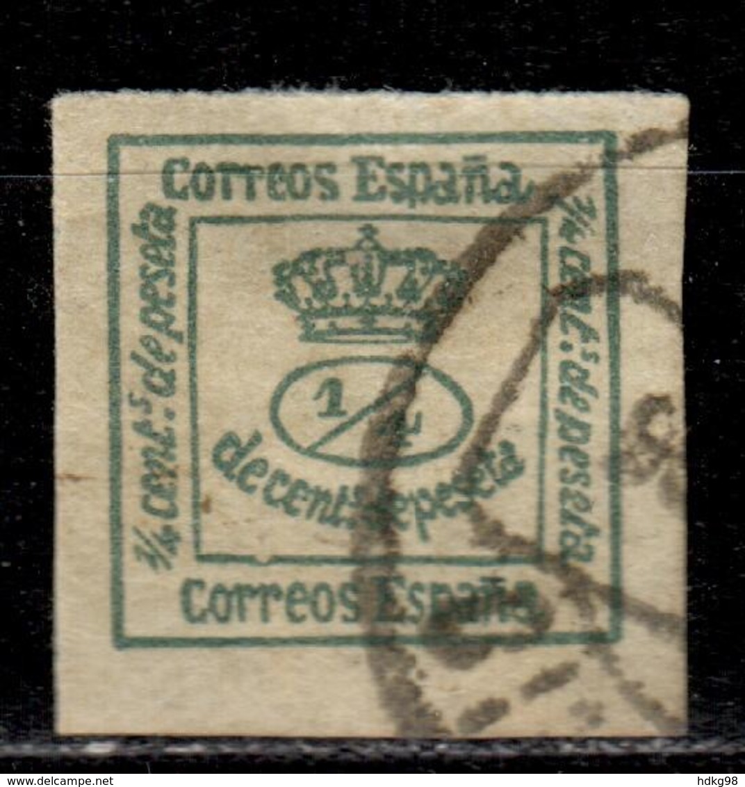 E+ Spanien 1873 Mi 124 Zeitungsmarke - Oblitérés