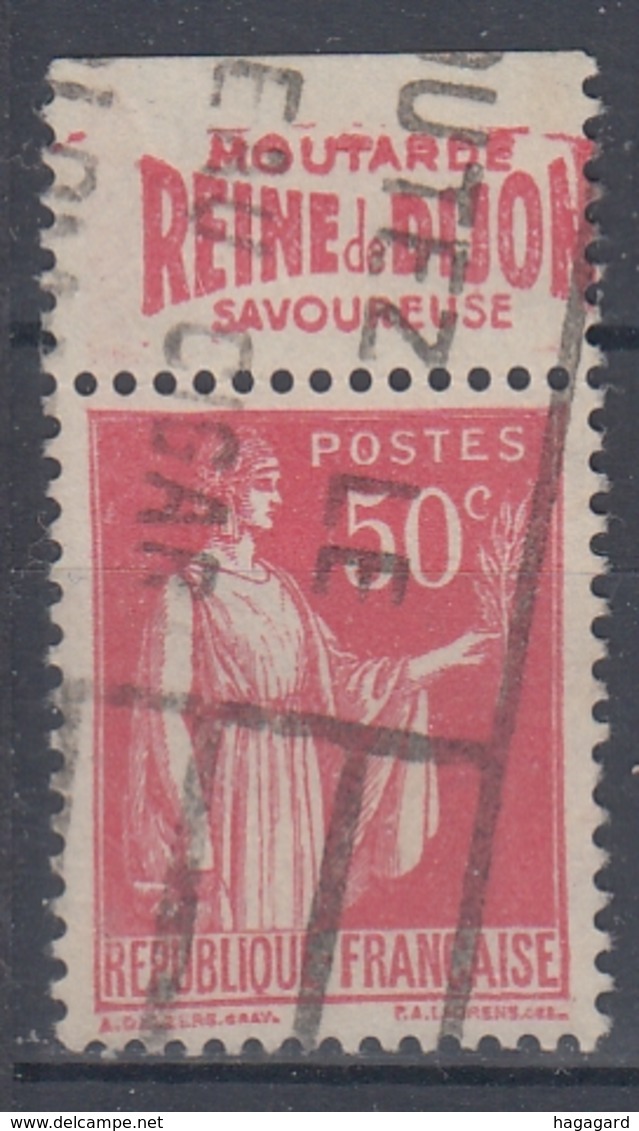 +D3239. France Advertising. MOUTARDE REINE DE DIJON. Yvert 283 Type II. Braun 796. Cancelled - Other & Unclassified