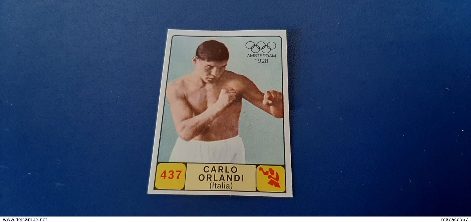 Figurina Panini Campioni Dello Sport 1968 - 437 Carlo Orlandi - Edizione Italiana