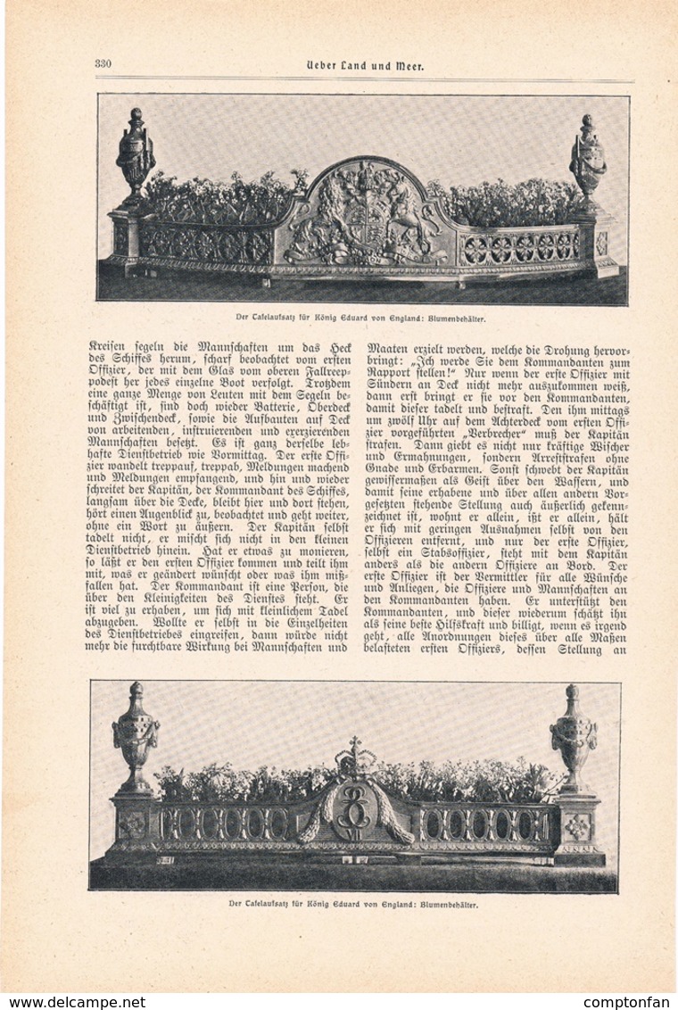 200 Deutscher Großschifffahrtshafen Emden 1 Artikel Mit 6 Bildern Von 1902 !! - Sonstige & Ohne Zuordnung