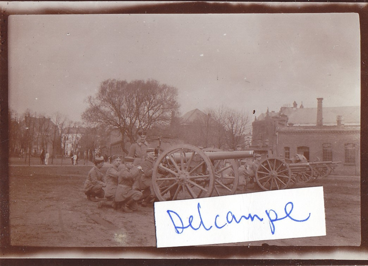 Foto Wittenberg Feldartillerie Regiment Geschütz Kanone Artillerie 1.Weltkrieg Ww1 14-18 German Soldier - Krieg, Militär