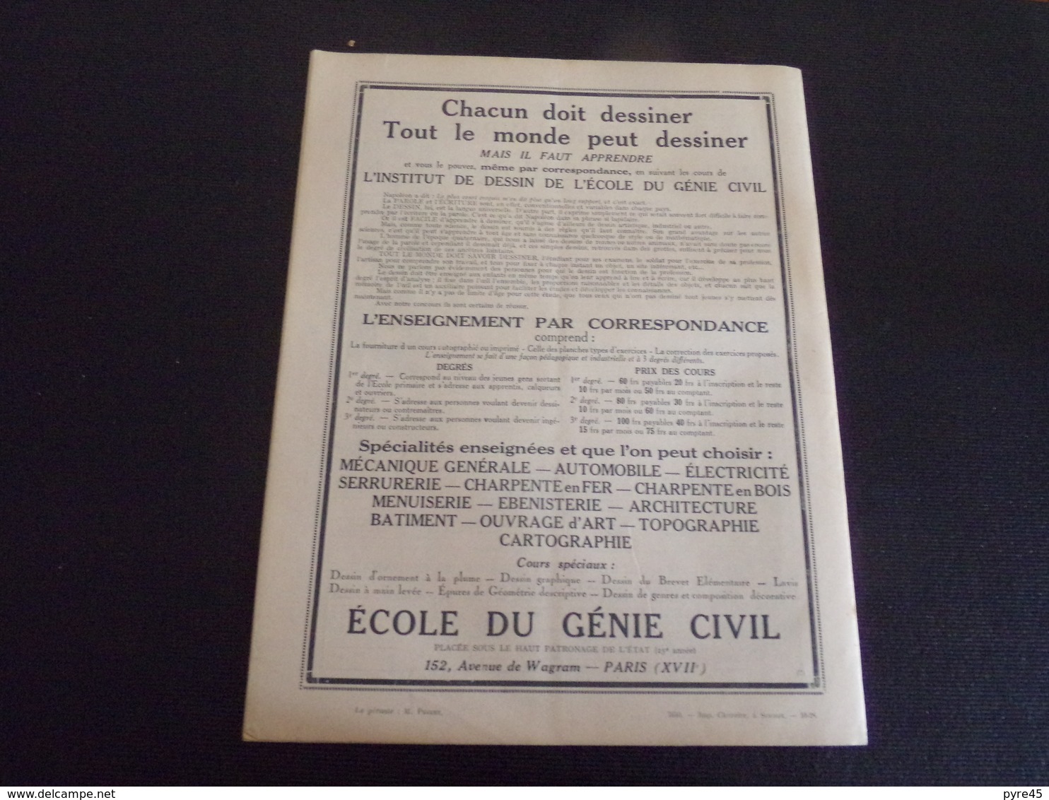 Revue " Sciences Et Voyages " N° 479 Du 1 Novembre 1928 " Un Pont Symbolique Entre Les Etats-Unis Et Le Canada " " - 1900 - 1949