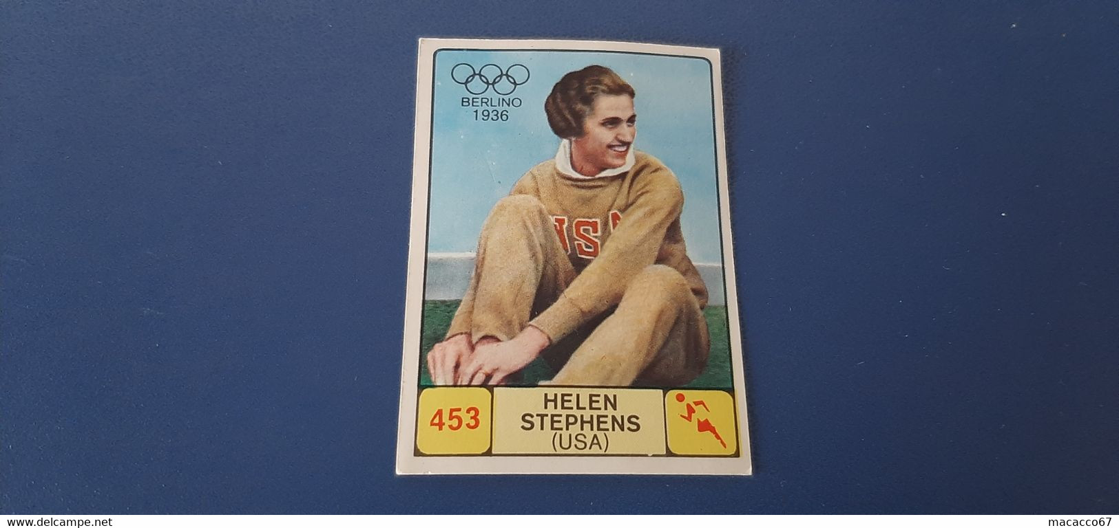 Figurina Panini Campioni Dello Sport 1968 - 453 Helen Stephens - Edizione Italiana