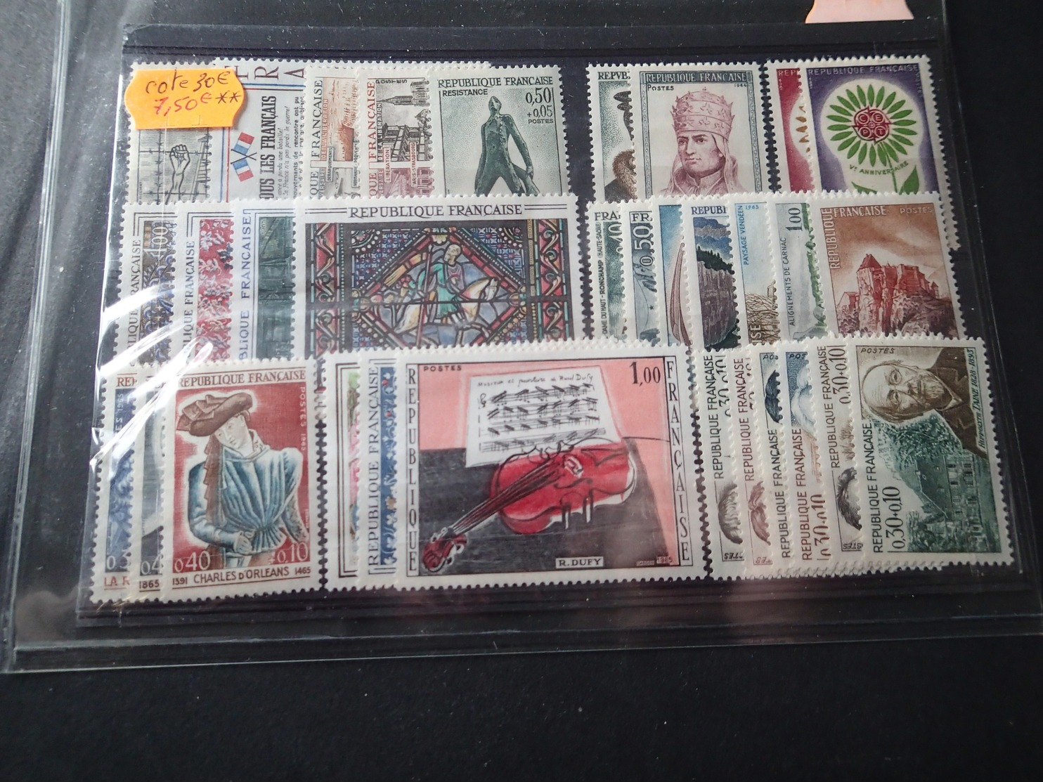 Joli Lot De Timbres Modernes Neufs. - Collections