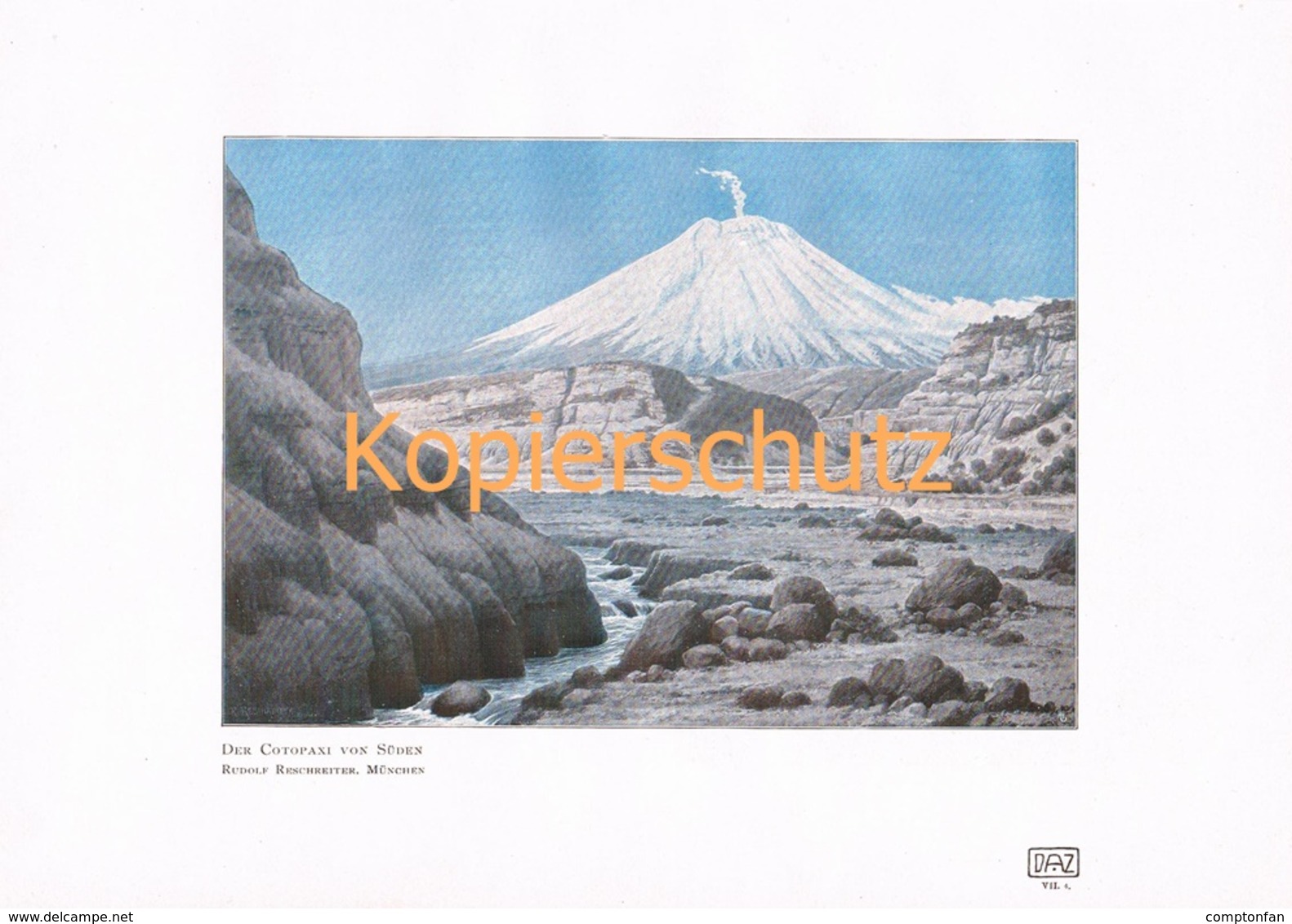 A102 238 Reschreiter Ecuador 3 Artikel Mit Bildern Und 6 Kunstblättern Von 1907 !! - Sonstige & Ohne Zuordnung