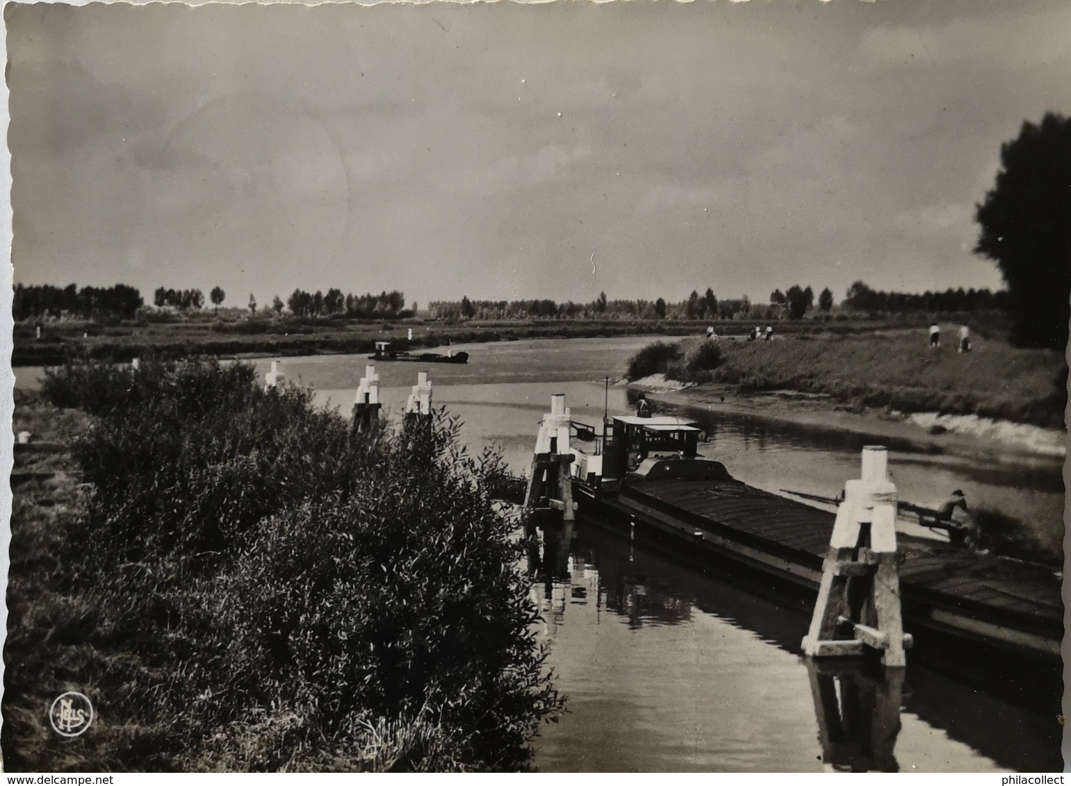 Dendermonde // Samenvloeiing Van Dender En Schelde (ship) 19?? Iets Dun / Groot Formaat - Dendermonde