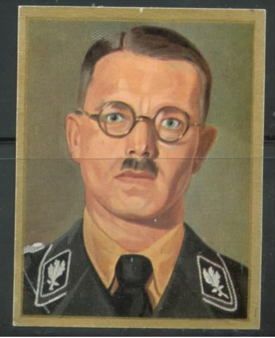 WW II Zigaretten Sammelbild 6,2 X 4,8 Cm , Wer Führt Das 3. Reich ? , Nr. 31: Philipp Bouhler , Reichsgeschäftsführer - Sammelbilderalben & Katalogue