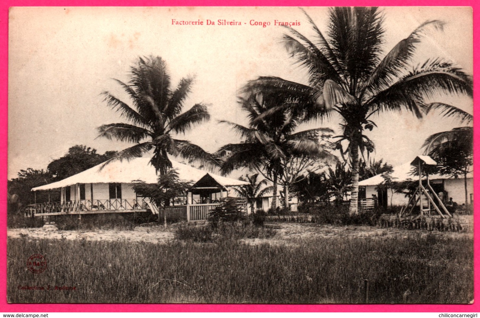 Congo Français - Factorerie Da Silveira - Animée - Collection J. AUDEMA - Congo Français