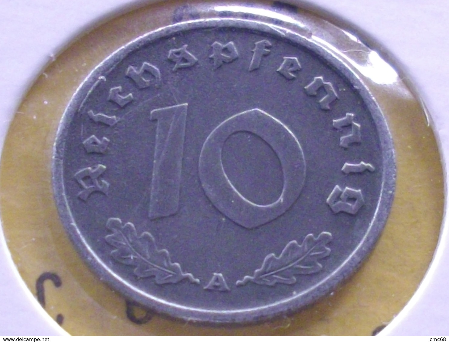 ALLEMAGNE  10   RAICHSPFENNIG  1941 A - 10 Reichspfennig