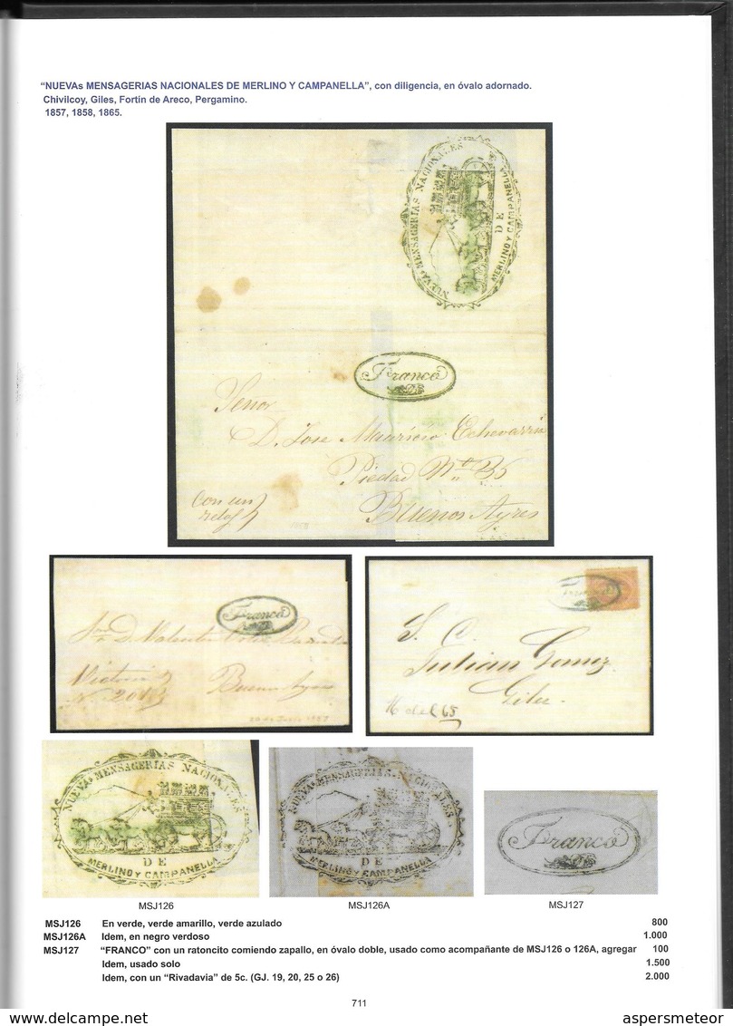 CATALOGO ESPECIALIZADO DE SELLOS E HISTORIA POSTAL DE LA REPUBLICA ARGENTINA AÑO 2019 GOTTIG JALIL TAPA DURA - Andere & Zonder Classificatie