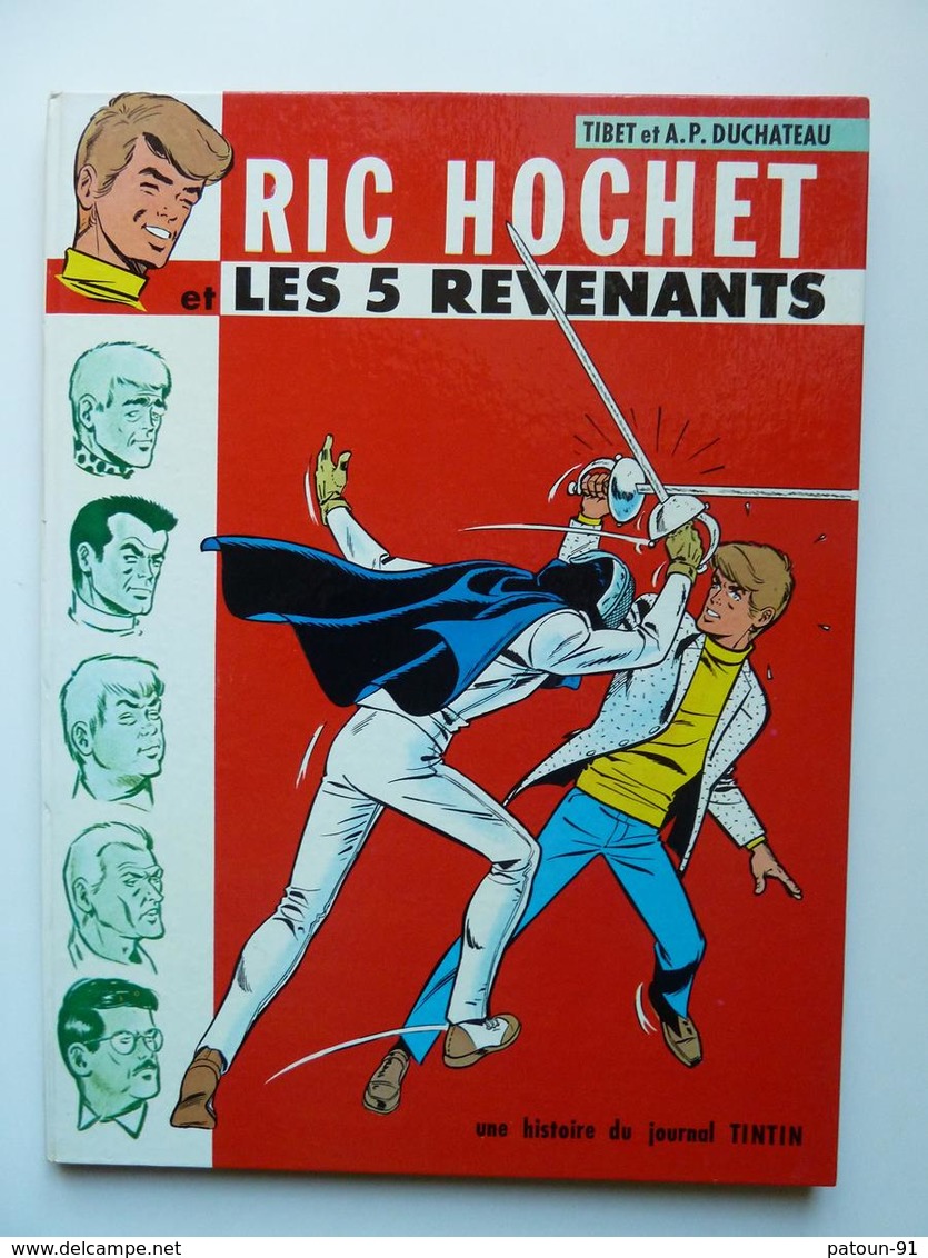 Ric Hochet, Les 5 Revenants, En EO En TTBE - Ric Hochet