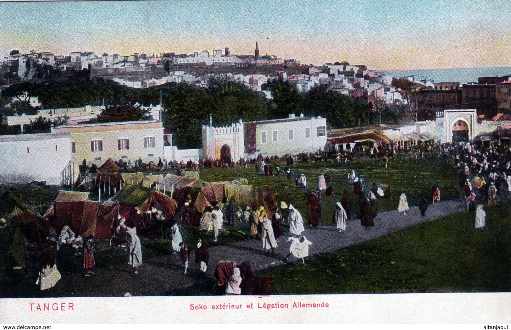 TANGER- 145- Soko Extérieur Et Légation Allemande. - Tanger