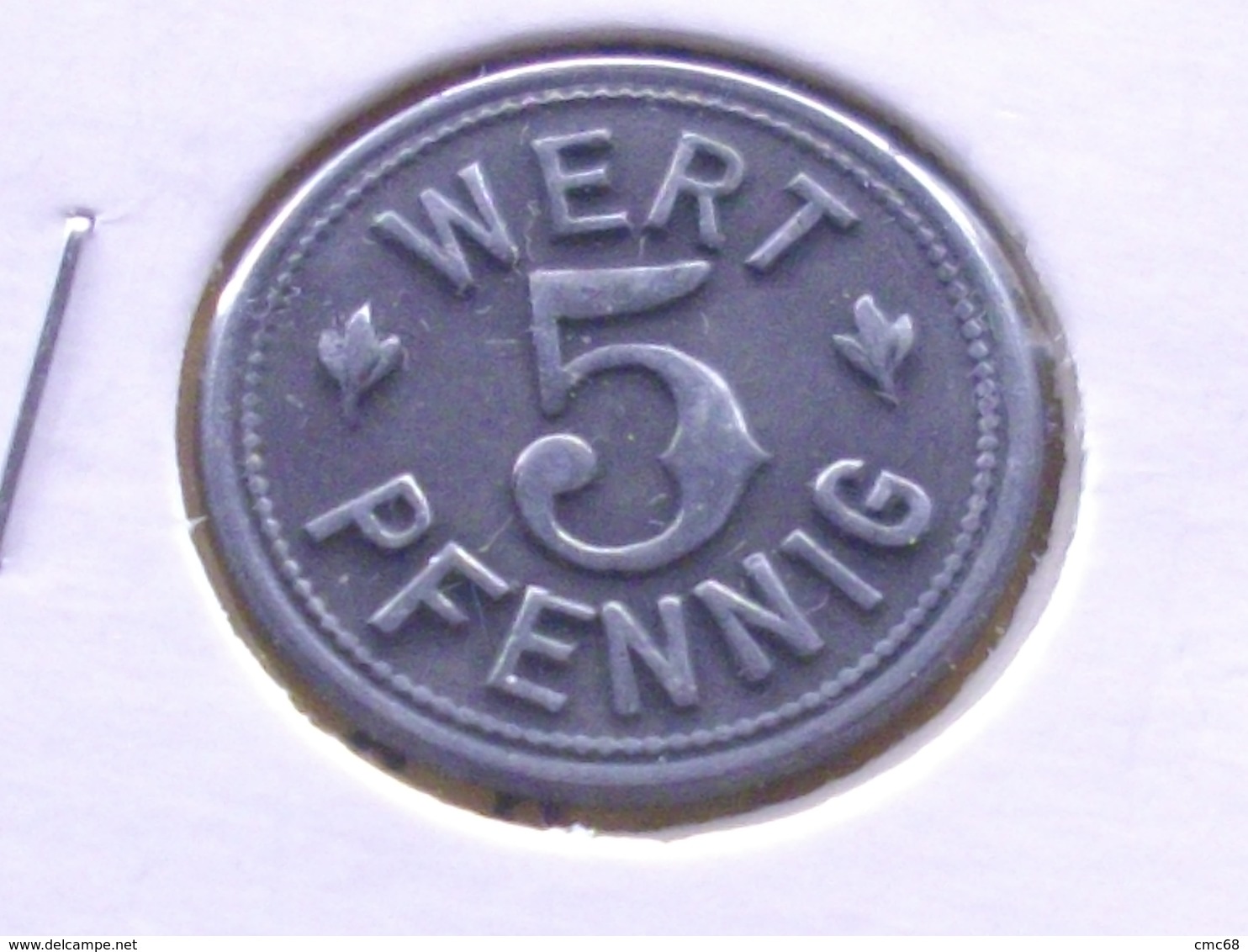 WERT 5 PFENNIG   BACER INNUNG  COLMAR - A Identifier