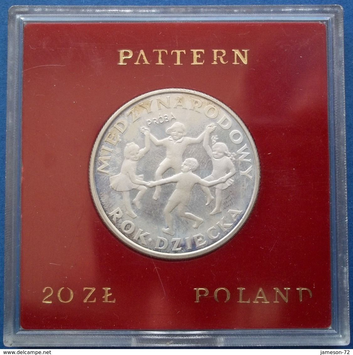 POLAND - 20 Zlotych 1979 "Int. Year Of The Child" Y# 99 In Box - Edelweiss Coins - Poland