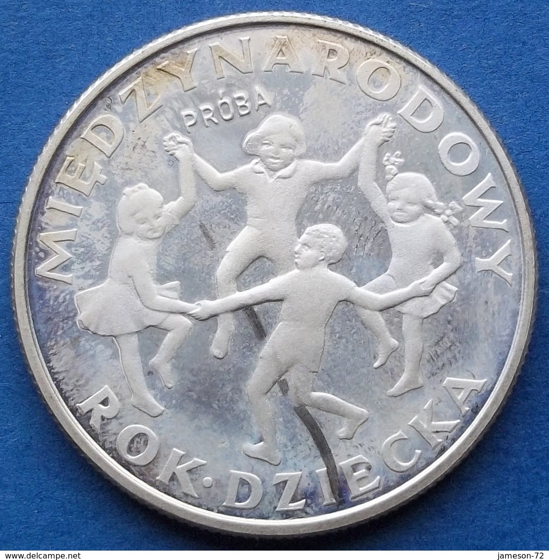 POLAND - 20 Zlotych 1979 "Int. Year Of The Child" Y# 99 In Box - Edelweiss Coins - Poland