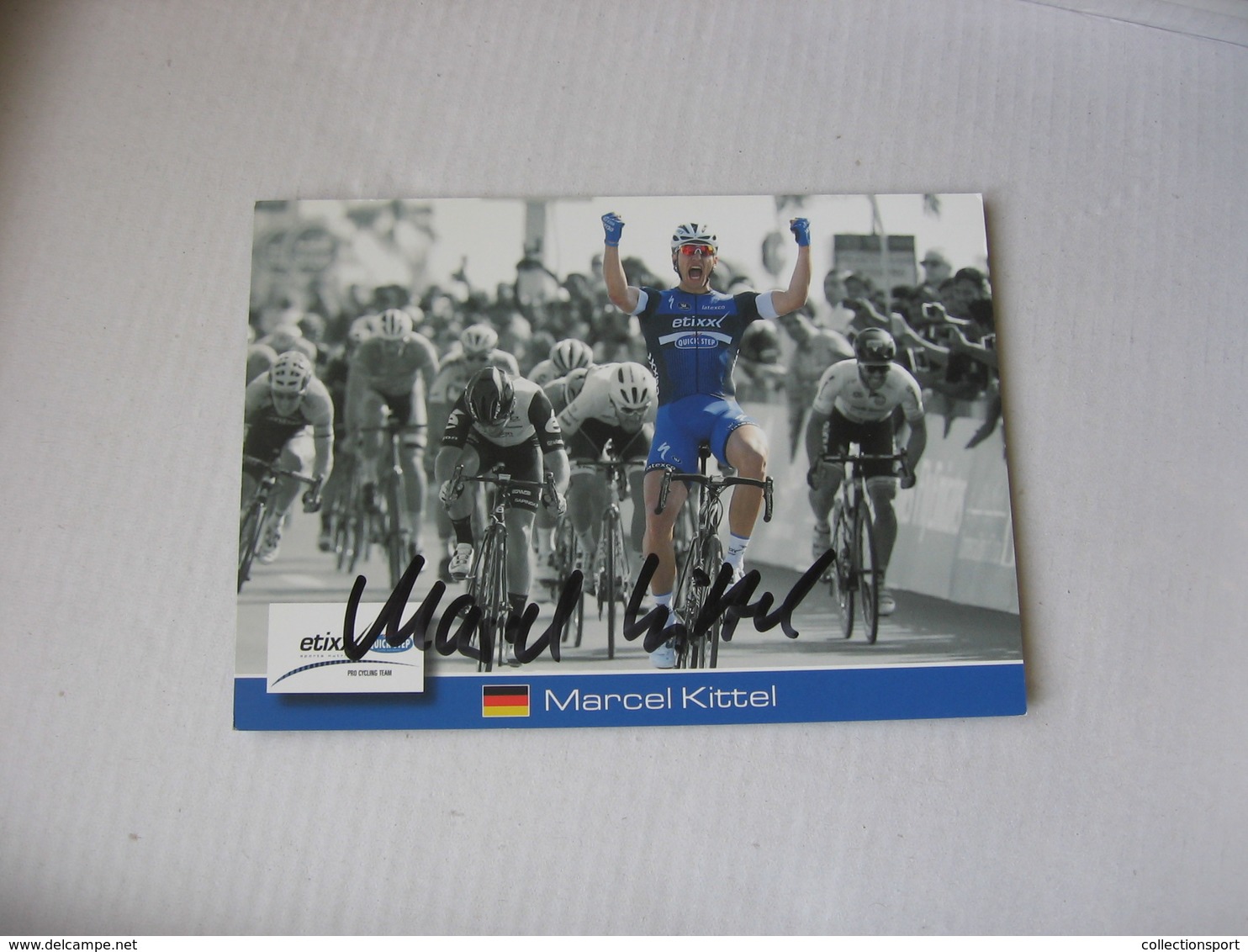 Cyclisme -  Autographe - Carte Signée Marcel Kittel - Cyclisme