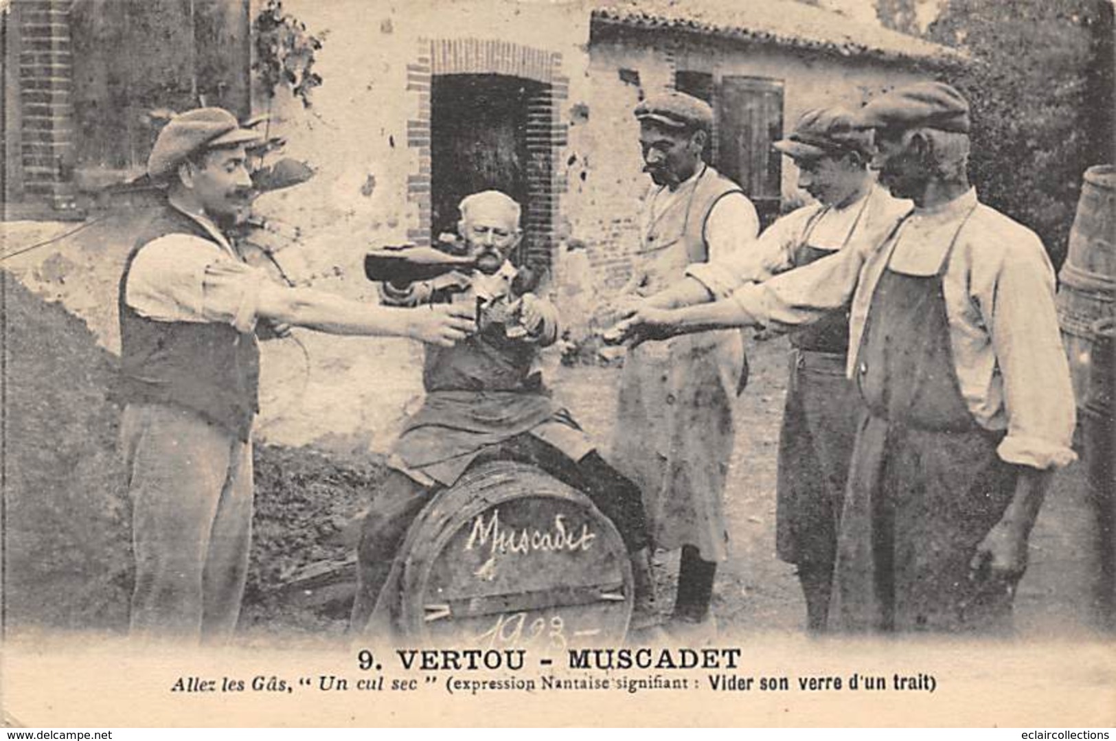 Vertou      44      Muscadet    Cul Sec    (voir Scan) - Autres & Non Classés