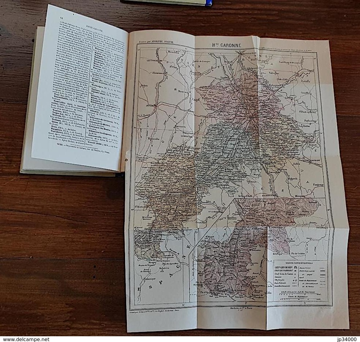 Géographie De LA HAUTE GARONNE 12 Gravures + 1 Carte 1880 Adolphe Joanne. FRAIS DE PORT INCLUS - Midi-Pyrénées